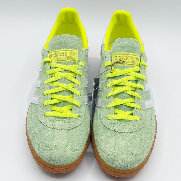 adidas Handball Spezial Solar Yellow Shoes Size 7 Womens JI2655, NIB - Picture 4 of 9